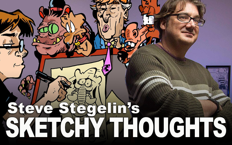 Steve Stegelin’s Happy Accidents: Drawing as Improvisation