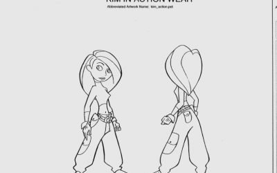 Disney-Kim Possible Character Sheets