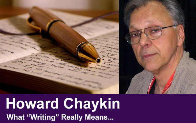 What “Writing” Really Means in the Context of Comic Books By Howard Chaykin