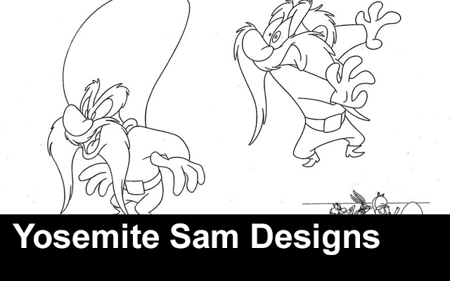 Bugs Bunnys Yosemite Sam Designs & Layouts