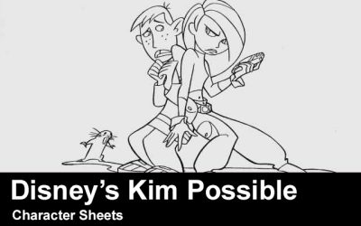 Disney-Kim Possible Character Sheets 2