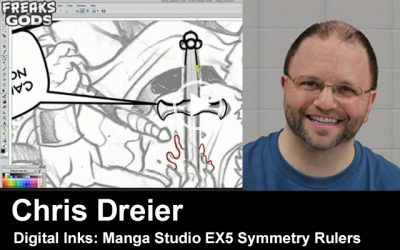 Digital Inks-Manga Studio EX5 Symmetry Rulers