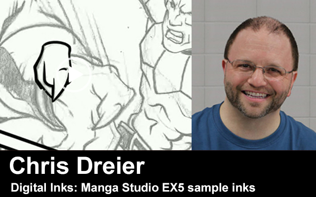 Digital Inks-Manga Studio EX5 Sample Inks
