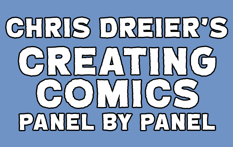 Creating Comics Panel by Panel Freaks & Gods Page 3 by Chris Dreier