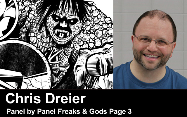 Creating Comics Panel by Panel Freaks & Gods Page 3 by Chris Dreier