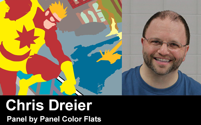 Creating Comics Panel by Panel Color Flats by Chris Dreier