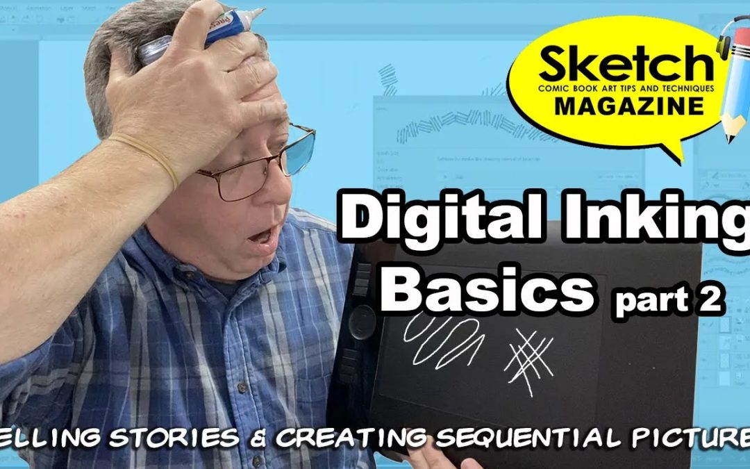 Digital Inking Basics part 2 Clip Studio Paint