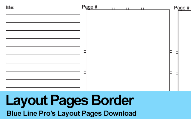 Blue Line Layout Pages Download